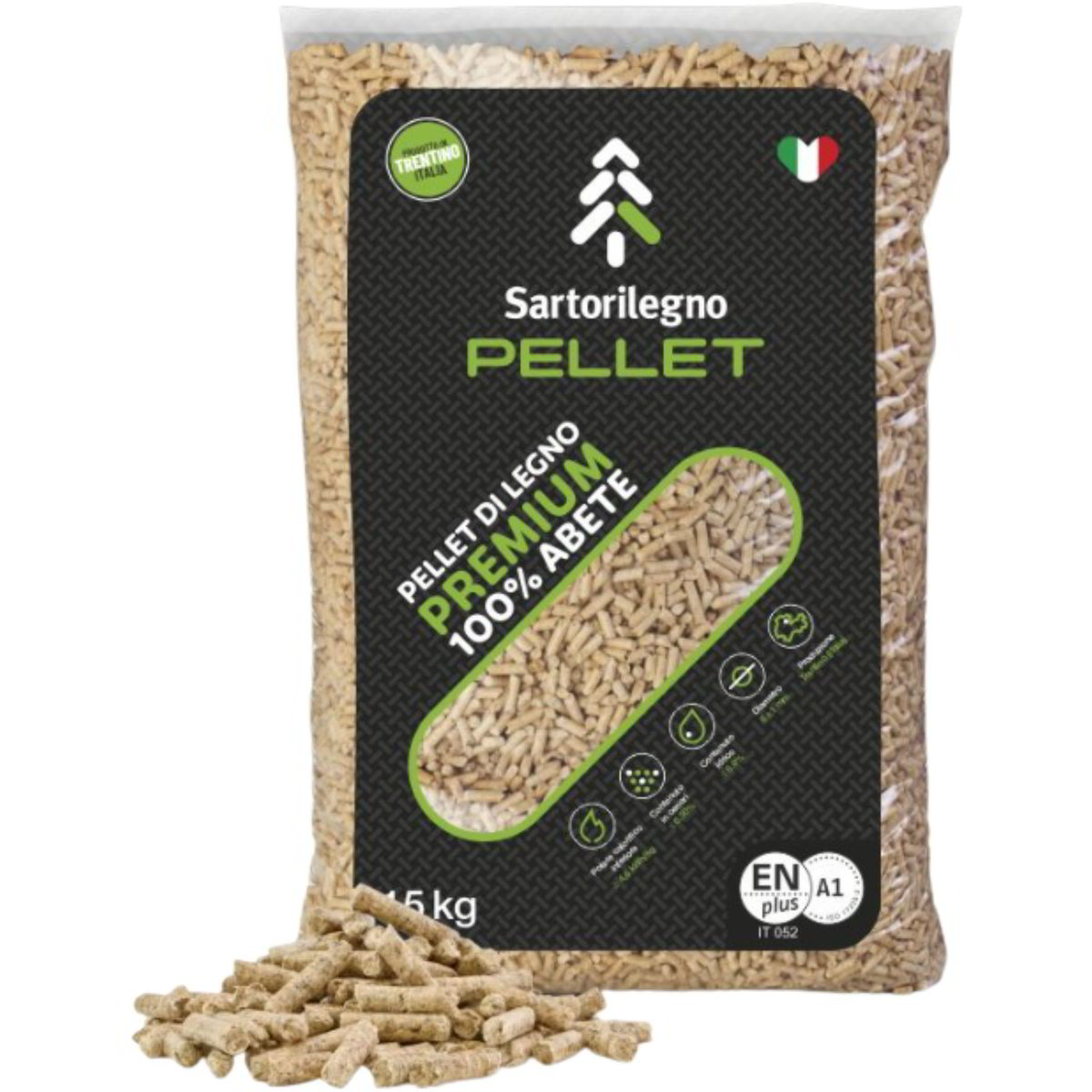 pellet di faggio e abete